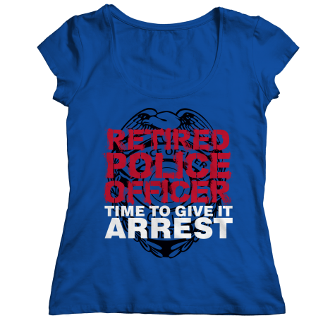 Retired Police Officer - Time To Give Arrest