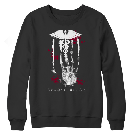 Spooky Nurse - Crewneck Fleece