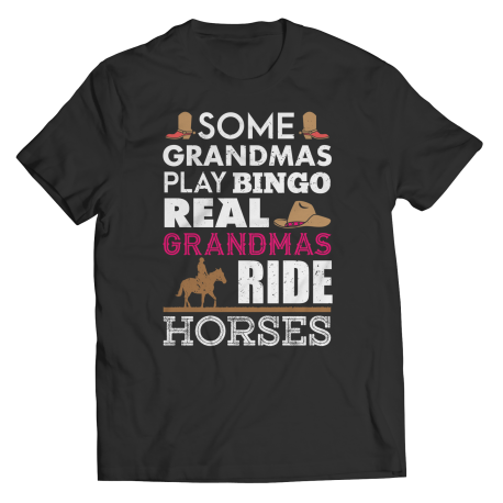 Real Grandmas Ride Horses