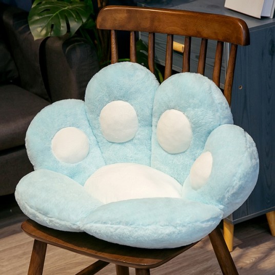 Bear & Cat Paw Pillow Seat Cushion