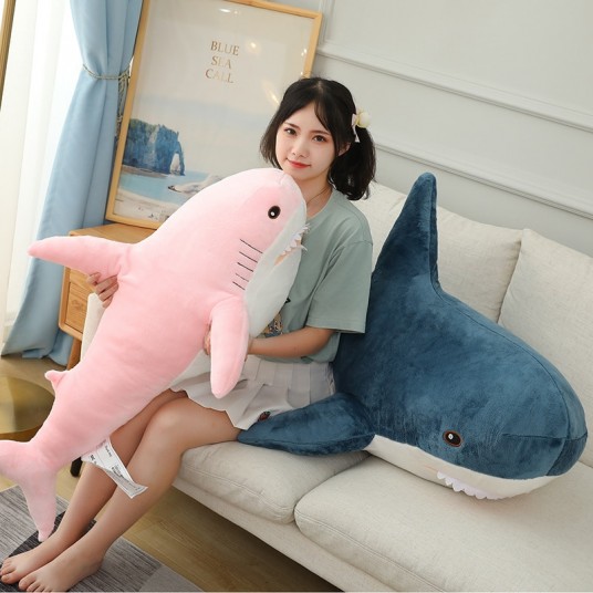 Giant Cute Shark Plush Pillow