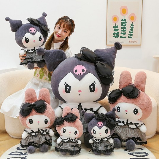 Sanrio Black Kuromi Plush Toy