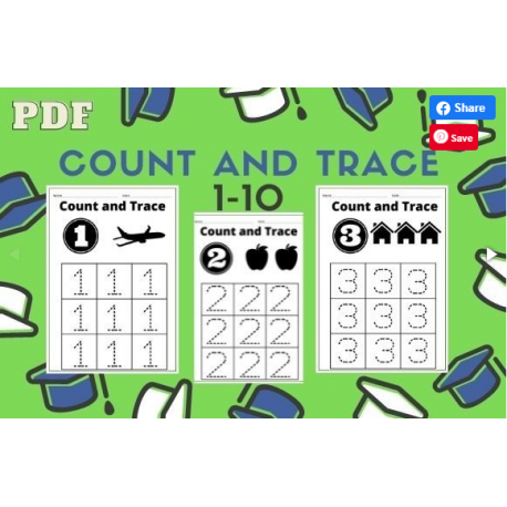 Count and Trace Numbers 1-10