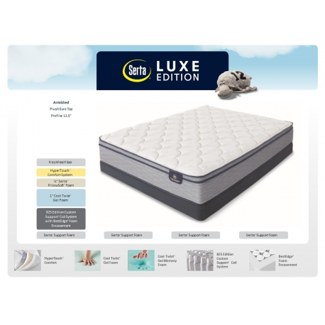 Serta Lux Armisted Plush Eurotop