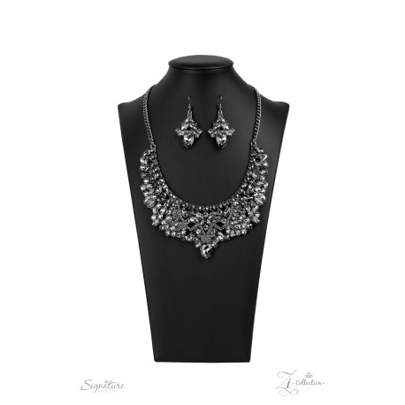 THE TINA 2020 - EXCLUSIVE ZI COLLECTION HEMATITE NECKLACE