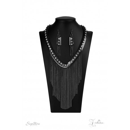 THE ALEX 2020 - EXCLUSIVE ZI COLLECTION GUNMETAL NECKLACE