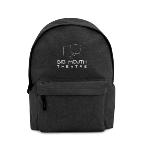 Big Mouth Theatre Embroidered Backpack