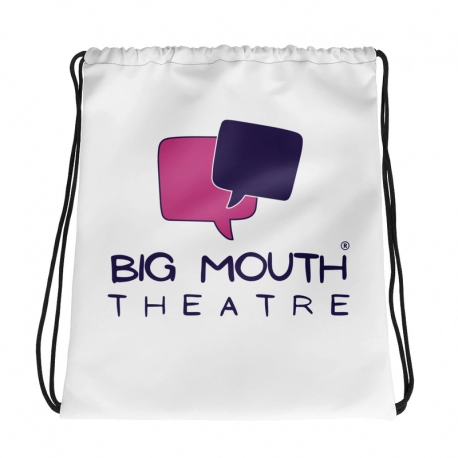 Big Mouth Theatre Drawstring Bag