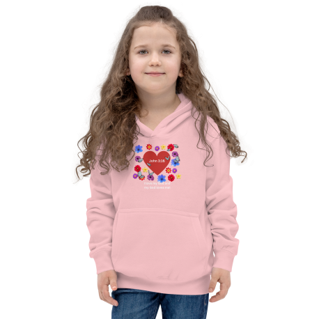 Kids Hoodie - John 3:16