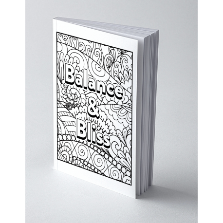 BALANCE & BLISS ADULT COLOURING BOOK