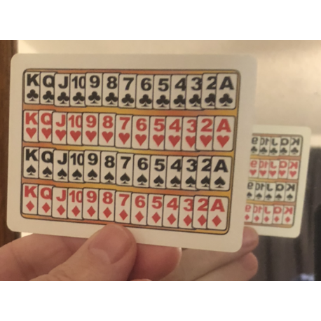 Double-sided 52-on-1 Card