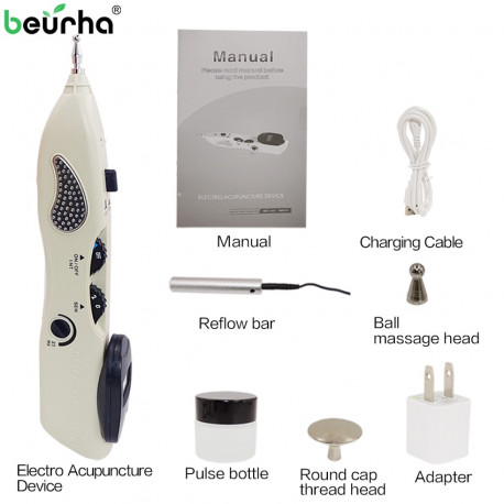 Self Administer Acupunture Pen Point Detector Electronic Acupunture Massage Pain Therapy Electric Acupuncture Meridian Pen Health Care