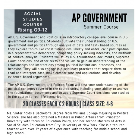 AP Government (Summer)