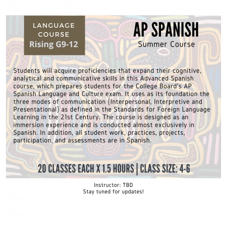 AP Spanish (Summer)