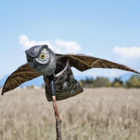 Flying owl lifesize wing span repellant