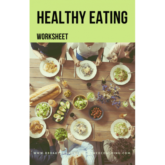 Healthy Eating Worksheet