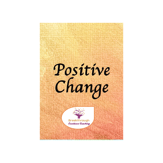 Positive Change for fulfilled Life - Card Deck