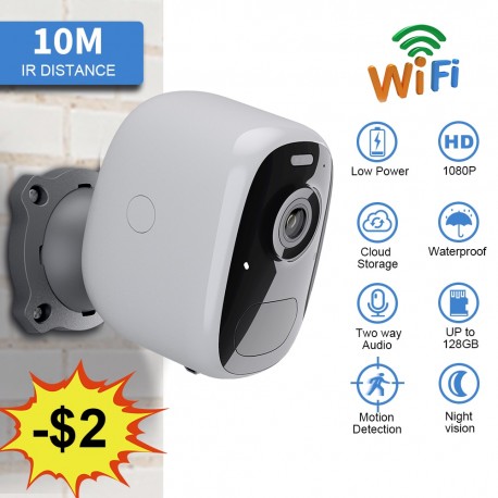 Wireless Battery Camera Outdoor Waterproof 