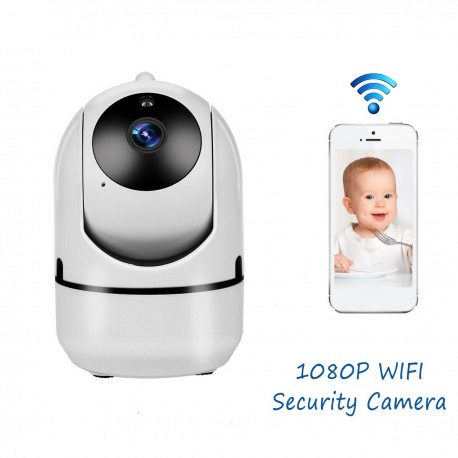 Mini Baby Monitor IP Camera Auto Tracking 