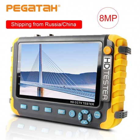 AHD CCTV tester 5 inch 1080P Portable CCTV Mini monitor camera tester AHD CVBS tester kamery HDMI VGA R485 video tester