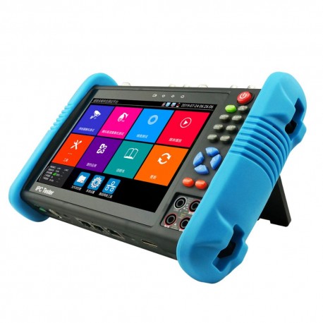 IP CCTV Camera Tester Monitor 4K H.264  8MP TVI CVI 8MP AHD SDI CVBS IP cable testing with TDR,Multimeter, tracer, POE