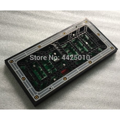 HD P4 outdoor LED Display module HUB75 interface P4 SMD 256*128mm IP65  led display module