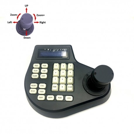 3 Axis Dimension joystick cctv keyboard controller 