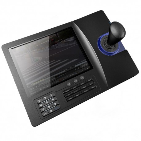 8 inch LCD Analog RS485 PTZ Keyboard Controller