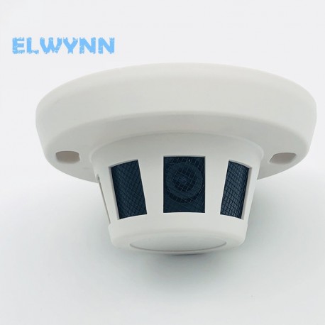 3MP 1080P Mini IP Camera Smoke Camera H.265 Poe Audio Recording Network Indoor Camera Onvif CCTV Video Surveillance Security P2P