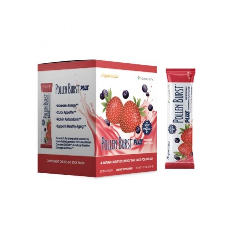 Pollen Burst™ Energy Drink – Strawberry Acai