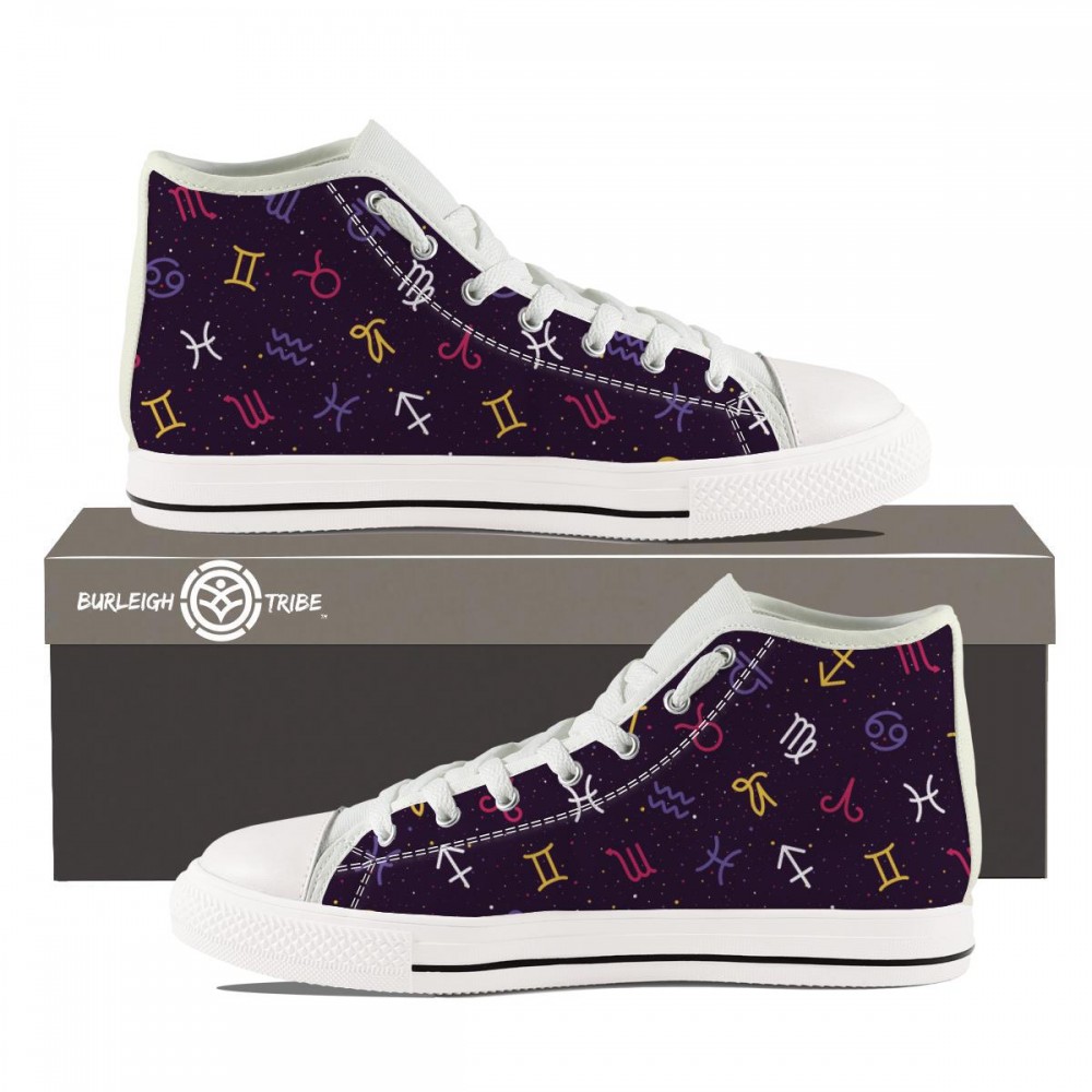 zodiac high top sneakers