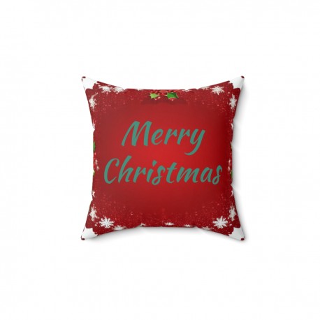 Faux Suede Square Pillow