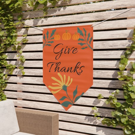 Thanks Giving Pennant Banner
