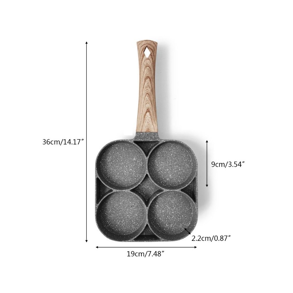 Four - Hole Omelet Pan 