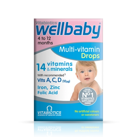 Multi-Vitamin Drops | Wellbaby | Vitabiotics