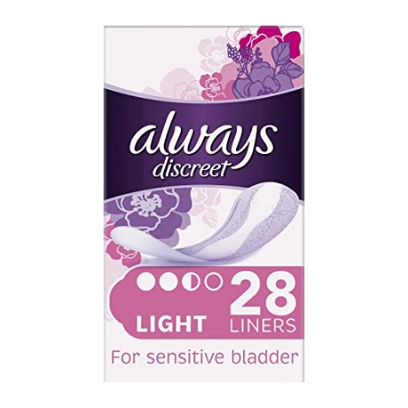 ALWAYS DISCREET | PANTY LINERS | LIGHT | 28PCS