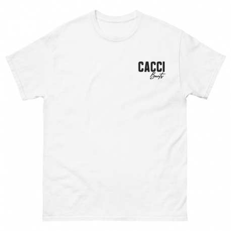 Men's Classic Tee | Black Logo | Embroidery