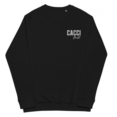 Unisex Sweatshirt | White Logo | Embroidery