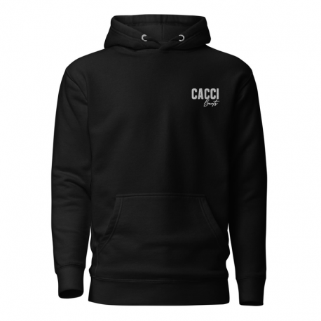 Unisex Hoodie | White Logo | Embroidery