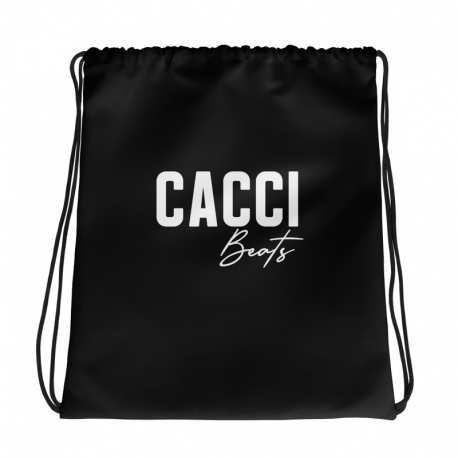 Drawstring Bag | White Logo