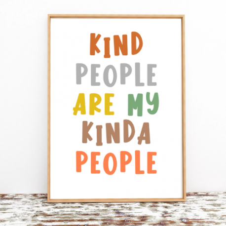 Children Kind Quotes digital print, Classroom quotes, Digital Download, Children's poster, Children's bedroom, Playroom decor, K