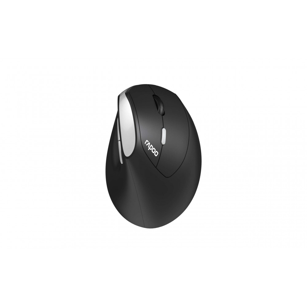 RAPOO EV250 Ergonomic Vertical Wireless Mouse 6 Buttons 800/1200/1600 ...