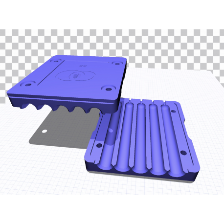RoundCap Stackable Complete Set - 3D Printable Files / STL Format