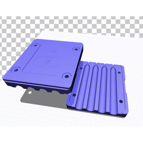 Torpedo Stackable Complete Set - 3D Printable Files / STL Format