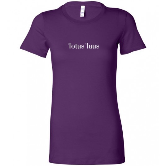 Totus Tuus Bella Ladies Favorite Tee