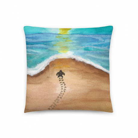 Tenacious Turtle | Basic Pillow