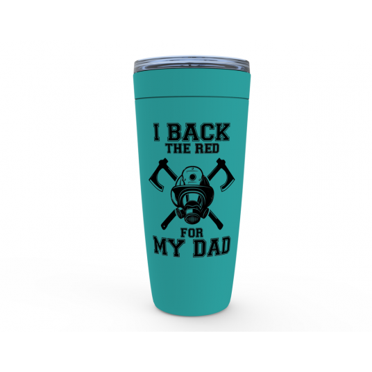 I Back The Red For My Dad - Firefighter Dad