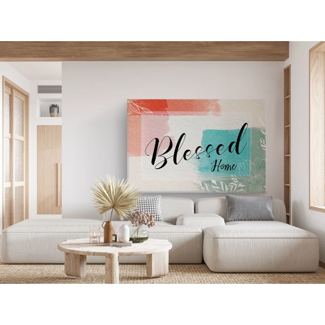 Blessed Home Christian Wall Art