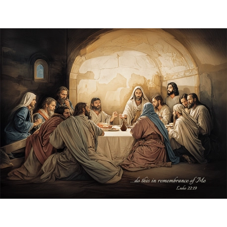 Luke 22:19 Christian Wall Art