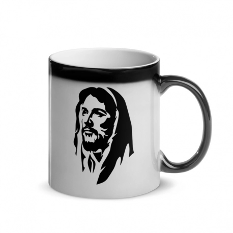 Jesus The Christ Glossy Magic Mug
